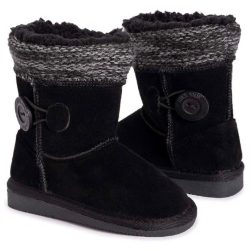 MUK LUKS | Black Maxine Boot